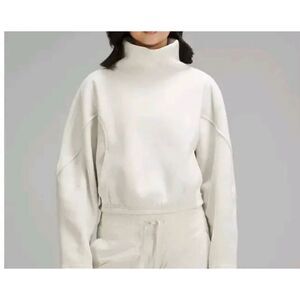 Lululemon Looped Terry Fleece Funnel Neck